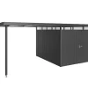 Castorama Auvent Taille L Biohort En Métal Coloris Gris Foncé Métallique Pour Abris De Jardin Série HighLine H5 -Castorama Shop auvent taille l biohort en metal coloris gris fonce metallique pour abris de jardin serie highline h59003414840669 01c FR CF