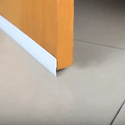 Castorama Bas De Porte Pvc Caoutchouc Blanc ép.25 Mm L.100 Cm