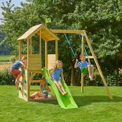Castorama Cabane Pour Enfant Dans Les Arbres TP Toys Avec Toboggan Et Portique