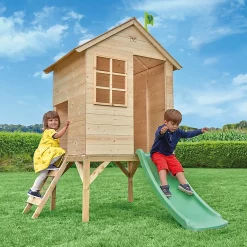 Castorama Cabane Pour Enfant TP Toys Sunnyside Tower Avec Toboggan
