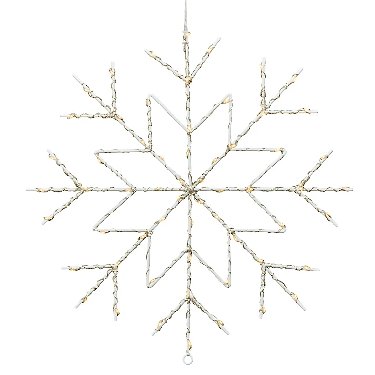 Castorama Flocon Neige Bicolore 60 LEDs Intérieur/extérieur 3 Castorama Flocon Neige Bicolore 60 LEDs Intérieur/extérieur