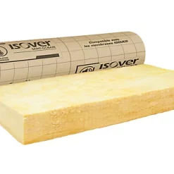 Castorama Laine De Verre Combles Aménagés ISOVER ép.160 Mm - Rouleau Kraft 1,2 X 3,7 M R. 4,55 M².K/W