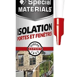 Castorama Mastic Rubson Special Materials Isolation Porte & Fenêtre Transparent Cartouche 280ml