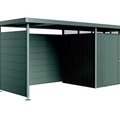 Castorama Paroi Arrière Biohort En Métal Pour Auvent Taille L Dimensions L.266 X P. 4 X H.181 Mm