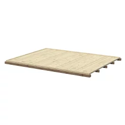 Castorama Plancher Pour Abri Bois Belaia 7,44 M² ép.28 Mm