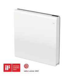 Castorama Radiateur Connecté électrique à Inertie Sèche GoodHome Iriya Blanc 1000W Horizontal